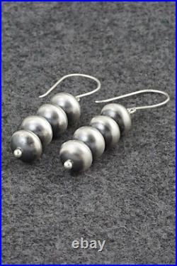Sterling Silver Navajo Pearl Earrings Bryannen Halwood
