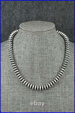 Sterling Silver Navajo Pearl Necklace 14 Bryannen Halwood