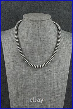 Sterling Silver Navajo Pearl Necklace 14 Bryannen Halwood