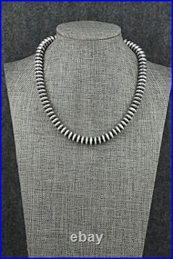 Sterling Silver Navajo Pearl Necklace 14 Bryannen Halwood