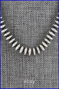 Sterling Silver Navajo Pearl Necklace 14 Bryannen Halwood