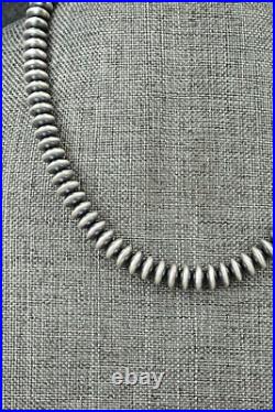 Sterling Silver Navajo Pearl Necklace 14 Bryannen Halwood