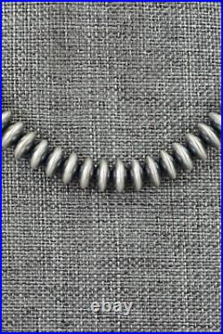 Sterling Silver Navajo Pearl Necklace 14 Bryannen Halwood