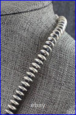 Sterling Silver Navajo Pearl Necklace 14 Bryannen Halwood