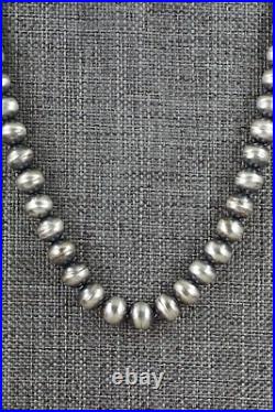 Sterling Silver Navajo Pearl Necklace 16 Bryannen Halwood