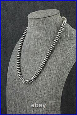 Sterling Silver Navajo Pearl Necklace 16 Bryannen Halwood