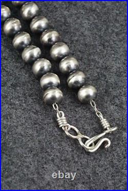Sterling Silver Navajo Pearl Necklace 16 Bryannen Halwood