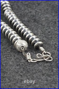 Sterling Silver Navajo Pearl Necklace 16 Bryannen Halwood