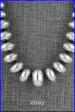 Sterling Silver Navajo Pearl Necklace 18 Bryannen Halwood