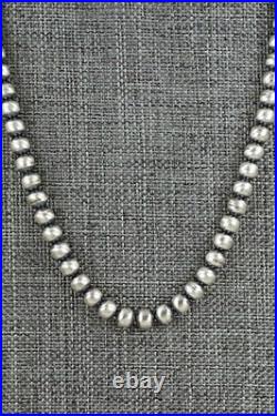 Sterling Silver Navajo Pearl Necklace 18 Bryannen Halwood