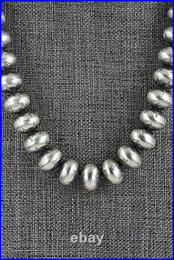 Sterling Silver Navajo Pearl Necklace 18 Bryannen Halwood