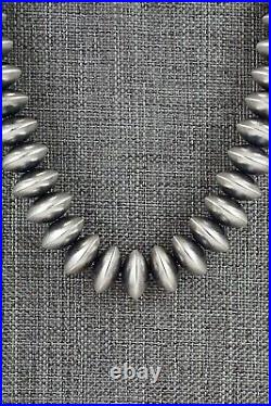 Sterling Silver Navajo Pearl Necklace 18 Bryannen Halwood