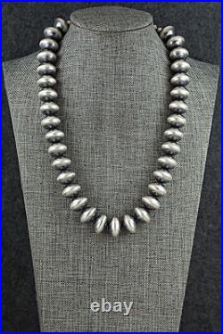 Sterling Silver Navajo Pearl Necklace 18 Bryannen Halwood