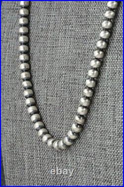 Sterling Silver Navajo Pearl Necklace 18 Bryannen Halwood