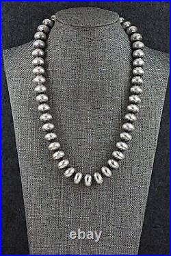 Sterling Silver Navajo Pearl Necklace 18 Bryannen Halwood