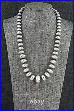 Sterling Silver Navajo Pearl Necklace 18 Bryannen Halwood