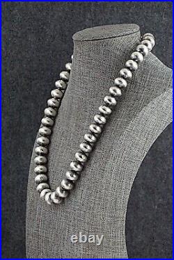 Sterling Silver Navajo Pearl Necklace 18 Bryannen Halwood