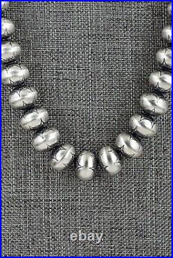 Sterling Silver Navajo Pearl Necklace 20 Bryannen Halwood