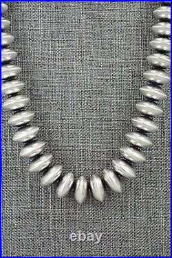 Sterling Silver Navajo Pearl Necklace 20 Bryannen Halwood