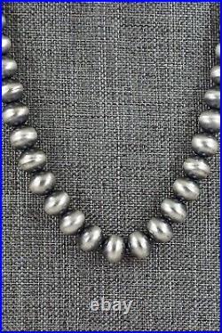 Sterling Silver Navajo Pearl Necklace 20 Bryannen Halwood