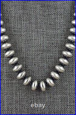 Sterling Silver Navajo Pearl Necklace 20 Bryannen Halwood