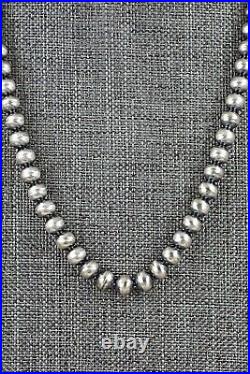 Sterling Silver Navajo Pearl Necklace 20 Bryannen Halwood