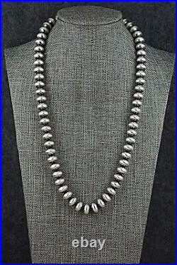 Sterling Silver Navajo Pearl Necklace 20 Bryannen Halwood