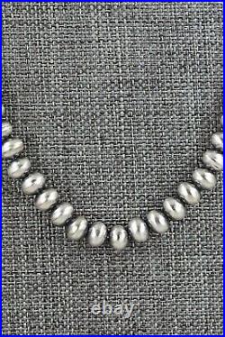 Sterling Silver Navajo Pearl Necklace 20 Bryannen Halwood