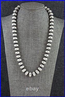 Sterling Silver Navajo Pearl Necklace 20 Bryannen Halwood