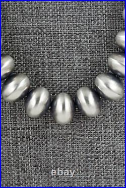 Sterling Silver Navajo Pearl Necklace 20 Bryannen Halwood