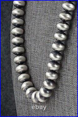 Sterling Silver Navajo Pearl Necklace 20 Bryannen Halwood