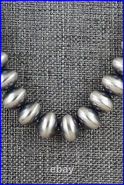 Sterling Silver Navajo Pearl Necklace 20 Bryannen Halwood