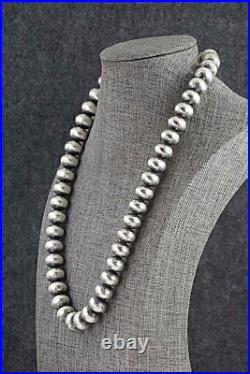Sterling Silver Navajo Pearl Necklace 20 Bryannen Halwood