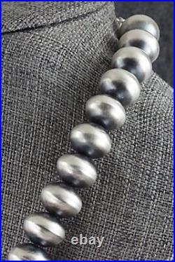 Sterling Silver Navajo Pearl Necklace 20 Bryannen Halwood