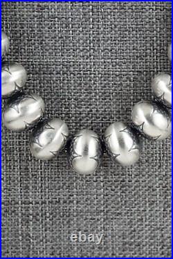 Sterling Silver Navajo Pearl Necklace 20 Bryannen Halwood