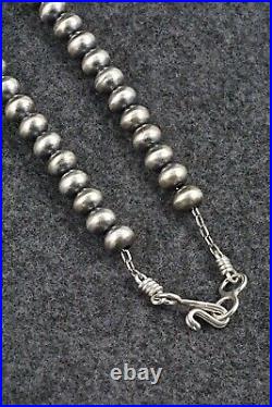 Sterling Silver Navajo Pearl Necklace 20 Bryannen Halwood