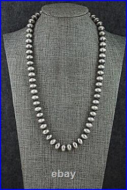 Sterling Silver Navajo Pearl Necklace 20 Bryannen Halwood