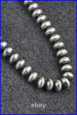 Sterling Silver Navajo Pearl Necklace 20 Bryannen Halwood