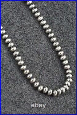 Sterling Silver Navajo Pearl Necklace 20 Bryannen Halwood