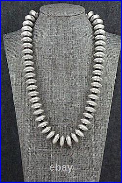 Sterling Silver Navajo Pearl Necklace 20 Bryannen Halwood