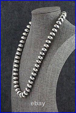 Sterling Silver Navajo Pearl Necklace 20 Bryannen Halwood