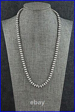 Sterling Silver Navajo Pearl Necklace 20 Bryannen Halwood