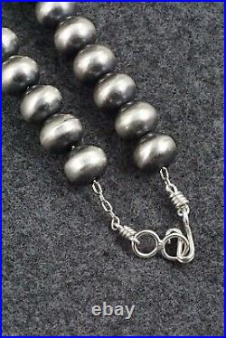 Sterling Silver Navajo Pearl Necklace 20 Bryannen Halwood