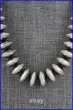 Sterling Silver Navajo Pearl Necklace 20 Dorinda Mariano