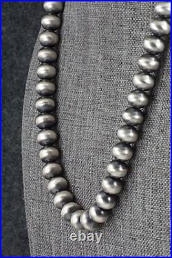 Sterling Silver Navajo Pearl Necklace 20 Dorinda Mariano