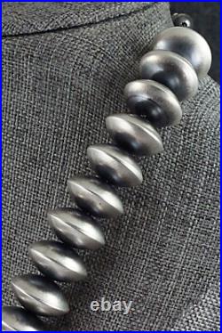 Sterling Silver Navajo Pearl Necklace 20 Dorinda Mariano