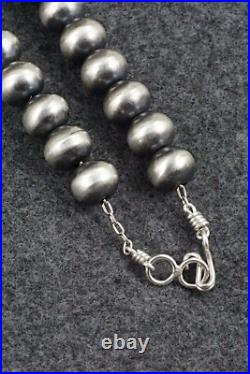 Sterling Silver Navajo Pearl Necklace 20 Dorinda Mariano