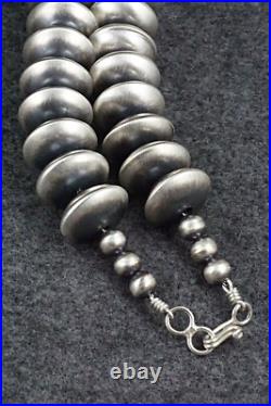 Sterling Silver Navajo Pearl Necklace 20 Dorinda Mariano