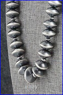 Sterling Silver Navajo Pearl Necklace 22 Tonisha Haley