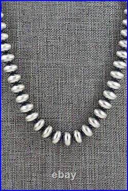 Sterling Silver Navajo Pearl Necklace 24 Bryannen Halwood